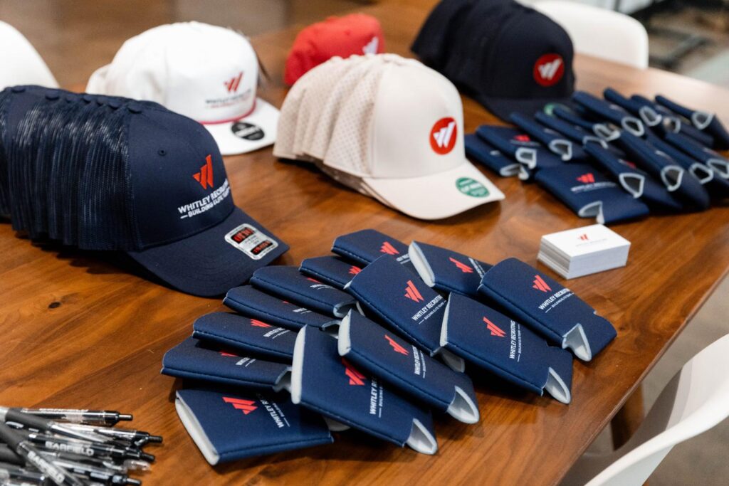Whitley Recruiting Hats at Sales Social